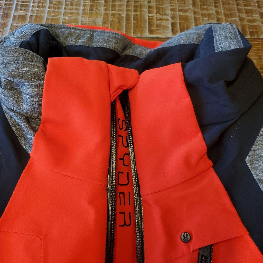 SPYDER スキーウェア 赤/グレー 男性用