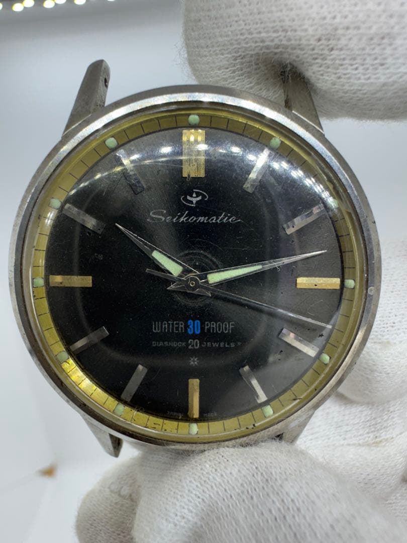 ✨SEIKO✨セイコーマチック✨20JEWELS✨ダイアショック✨クオーツ✨