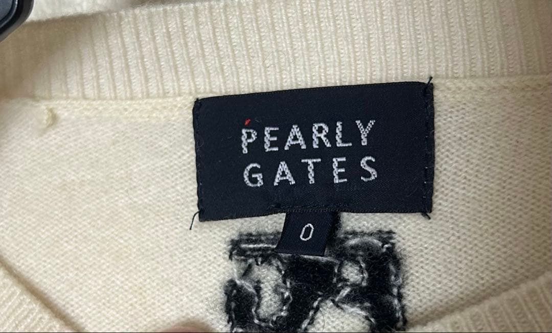 パーリーゲイツ　カシミヤセーター　サイズ0