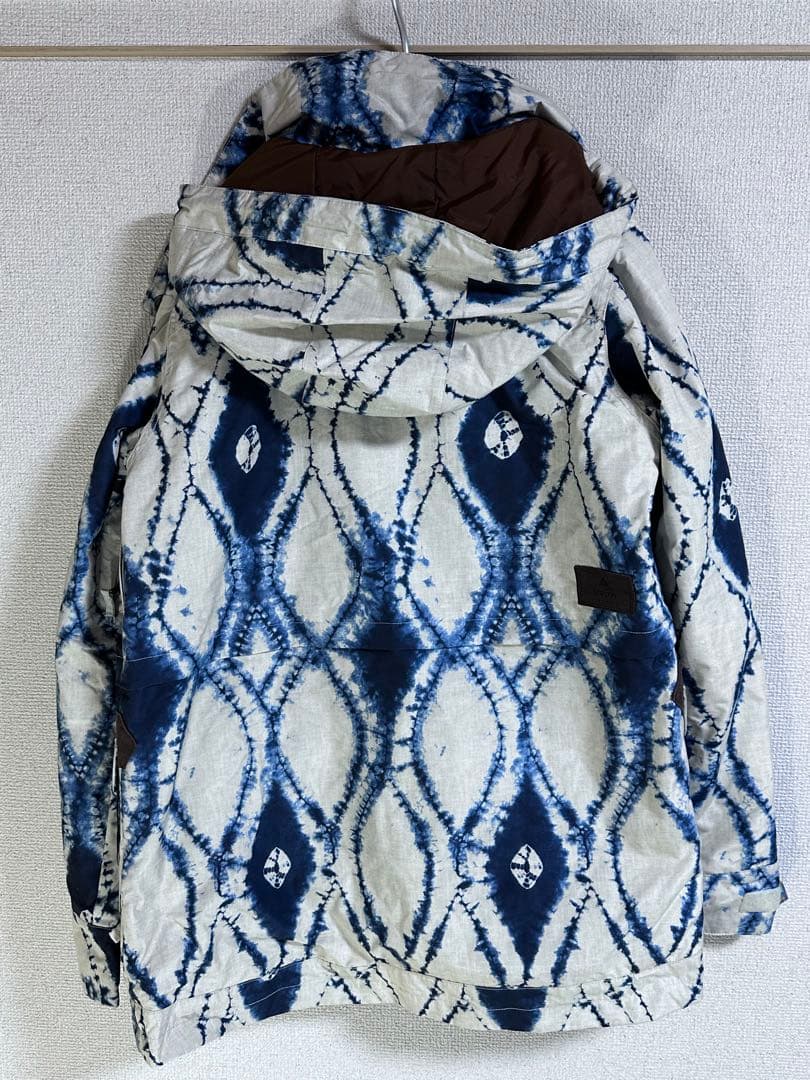 極美品 BURTON バートン スノーボードウェア タイダイ柄 M