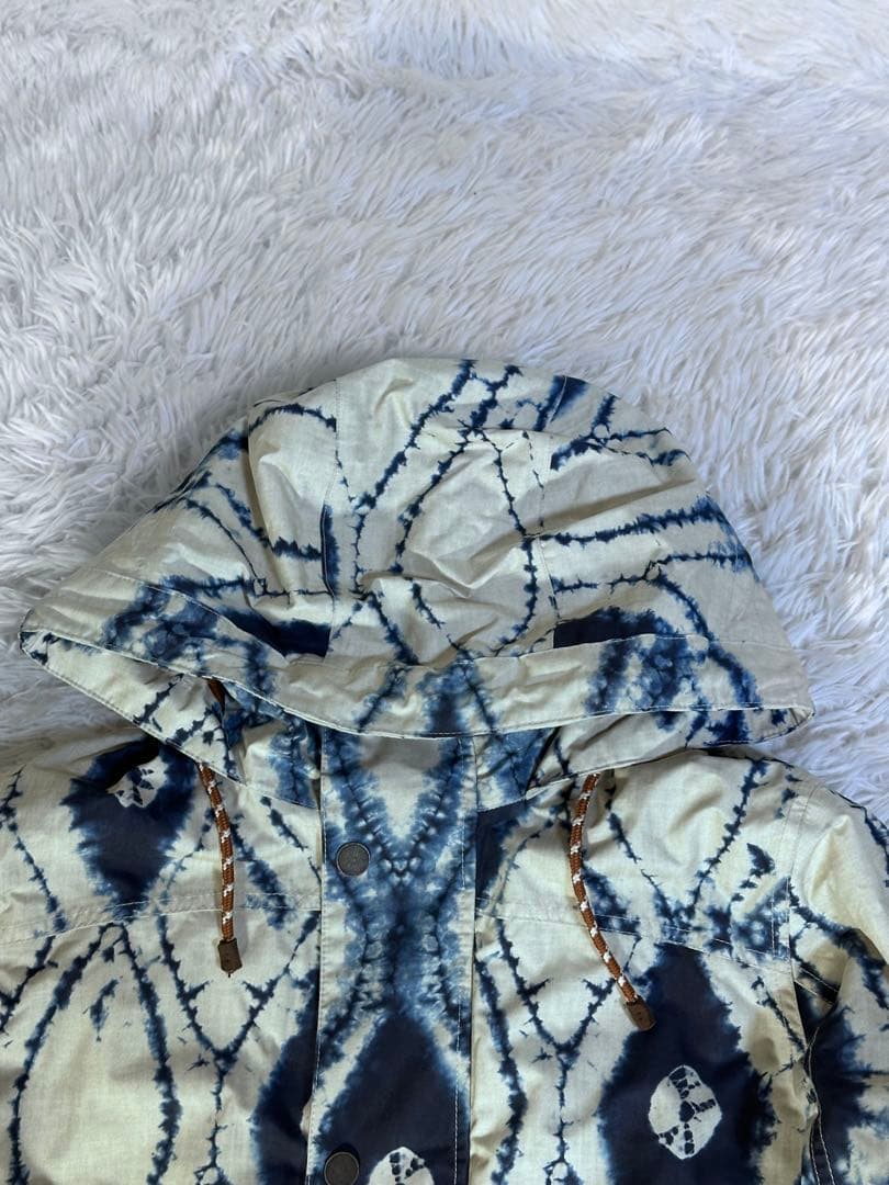 極美品 BURTON バートン スノーボードウェア タイダイ柄 M