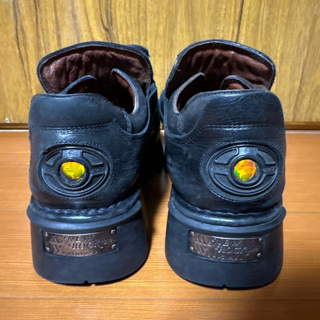 NEW ROCK /ニューロック　ブラック 厚底　スニーカー　ブーツ