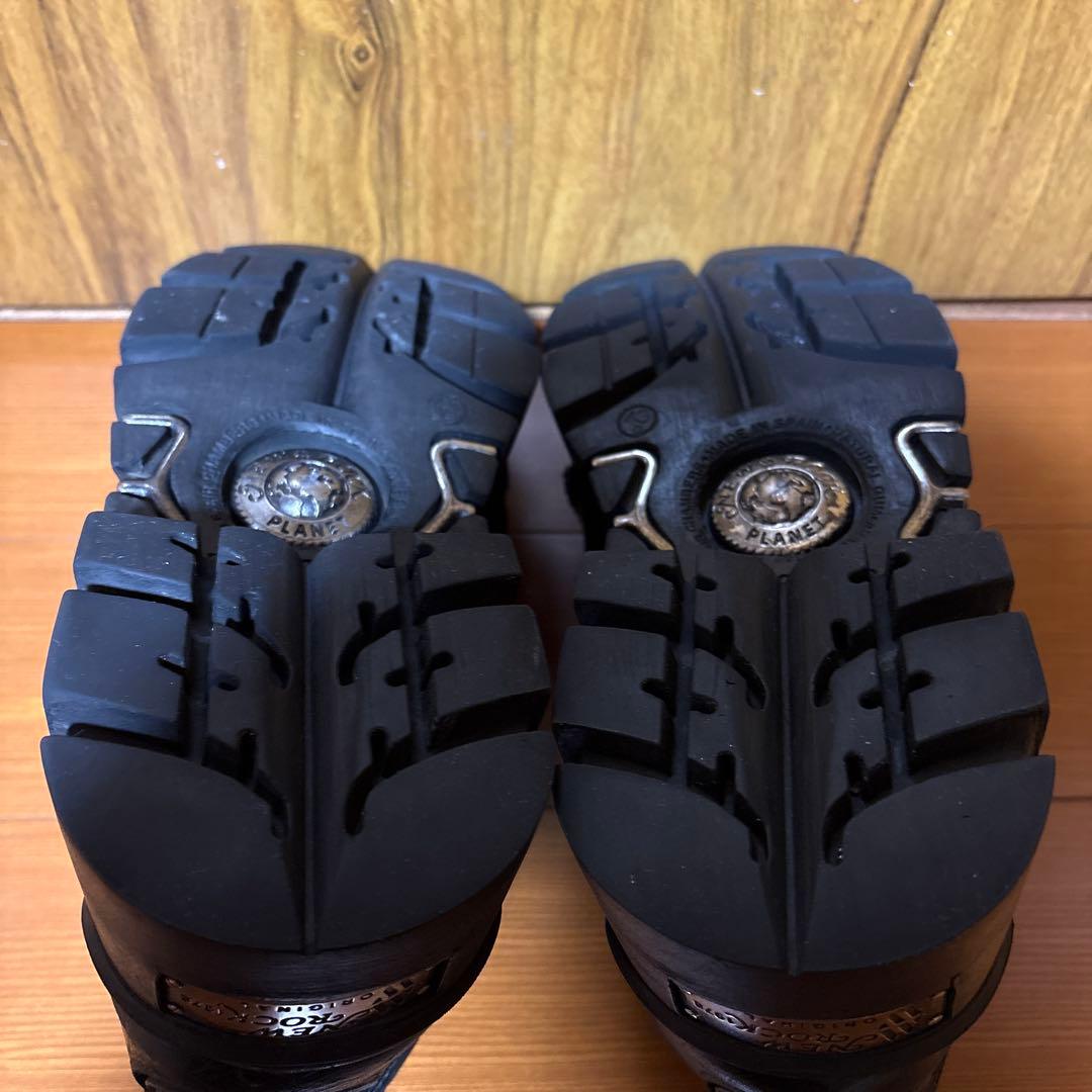 NEW ROCK /ニューロック　ブラック 厚底　スニーカー　ブーツ