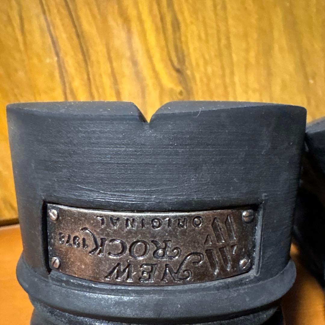 NEW ROCK /ニューロック　ブラック 厚底　スニーカー　ブーツ