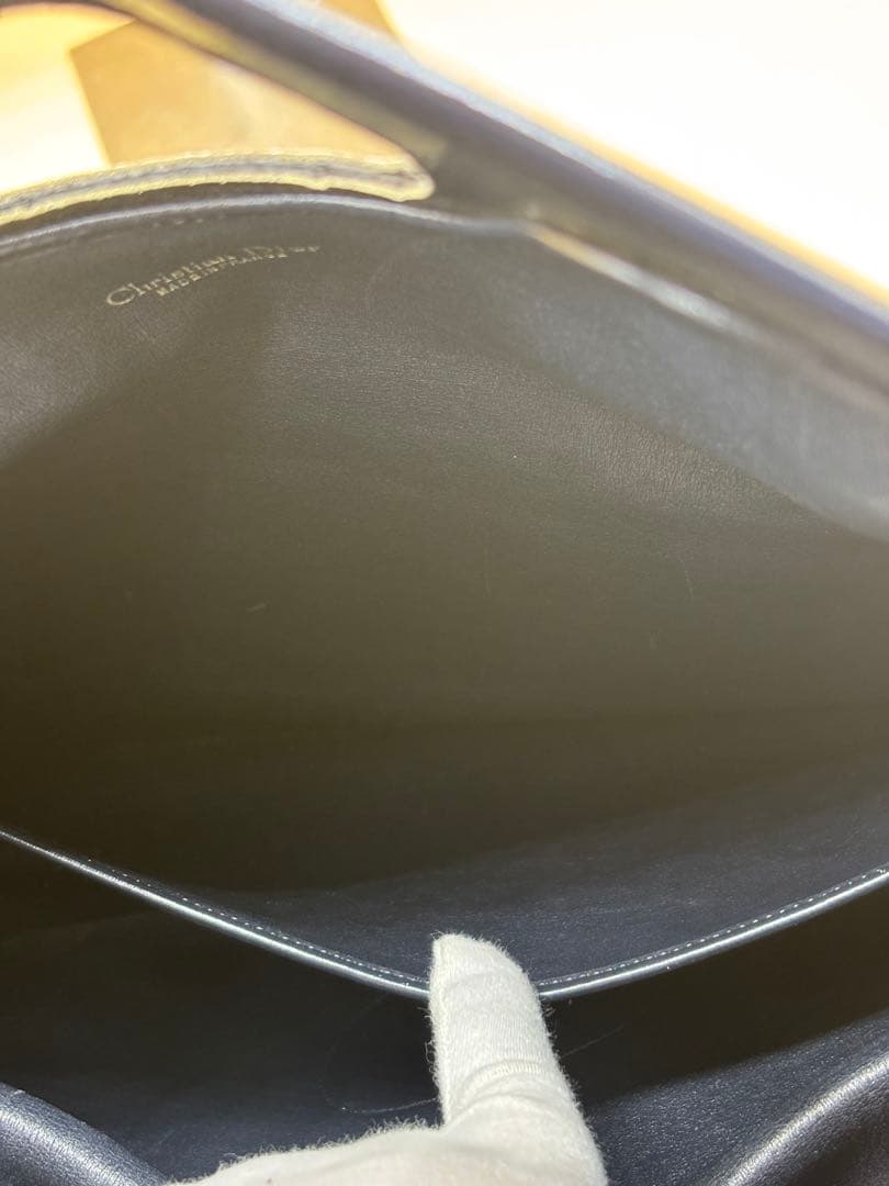 Christian Dior トロッター CD金具 ハンドバッグ