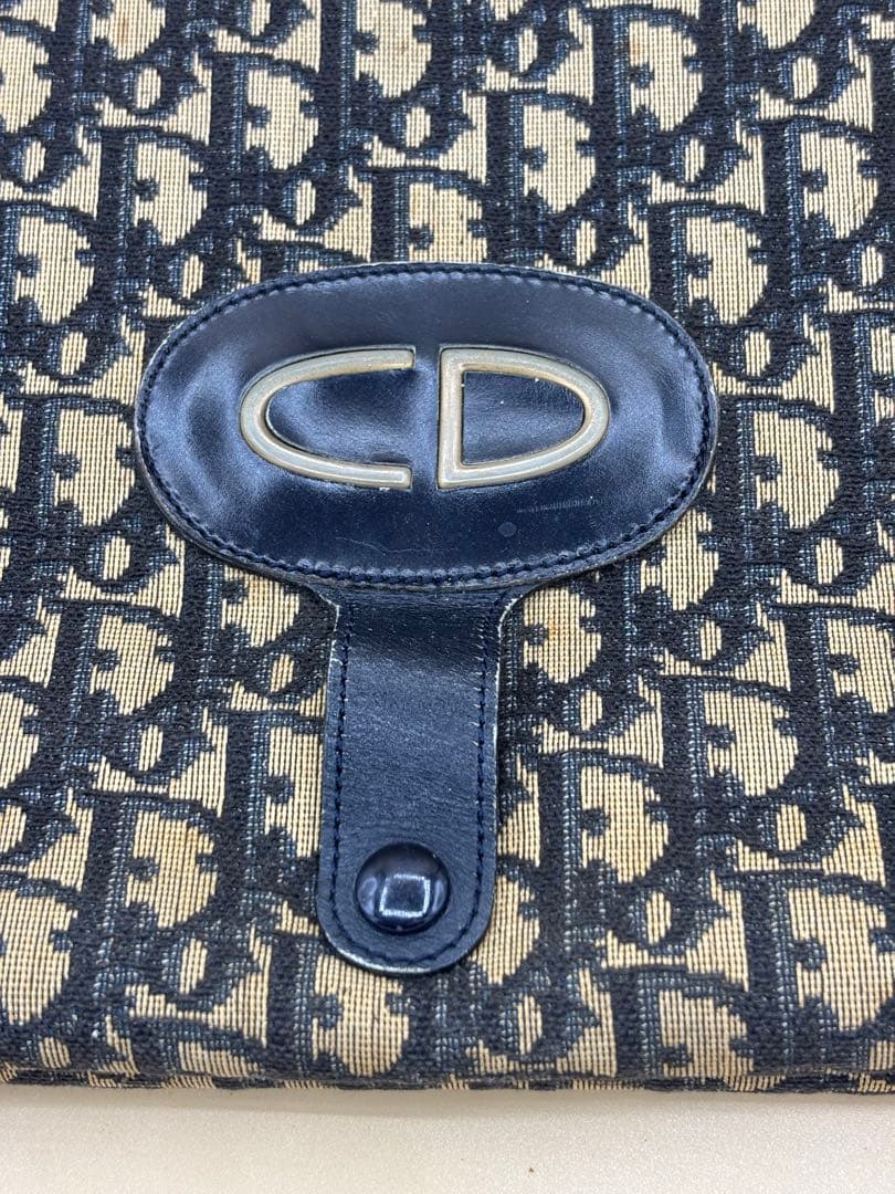 Christian Dior トロッター CD金具 ハンドバッグ