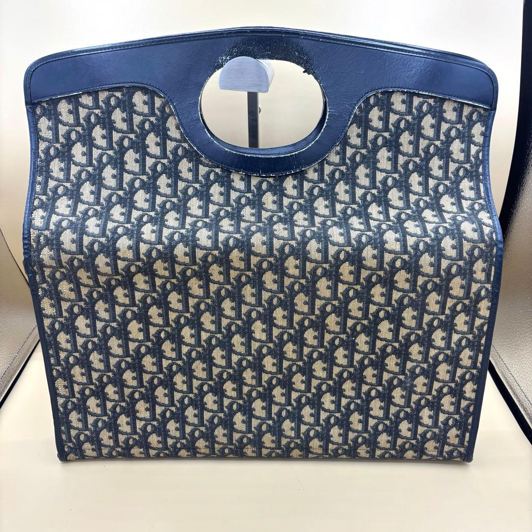 Christian Dior トロッター CD金具 ハンドバッグ