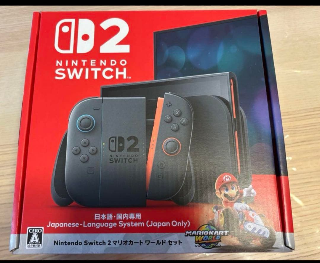 新品 Switch2 本体 マリオカート ワールドセット 日本国内版 スイッチ2