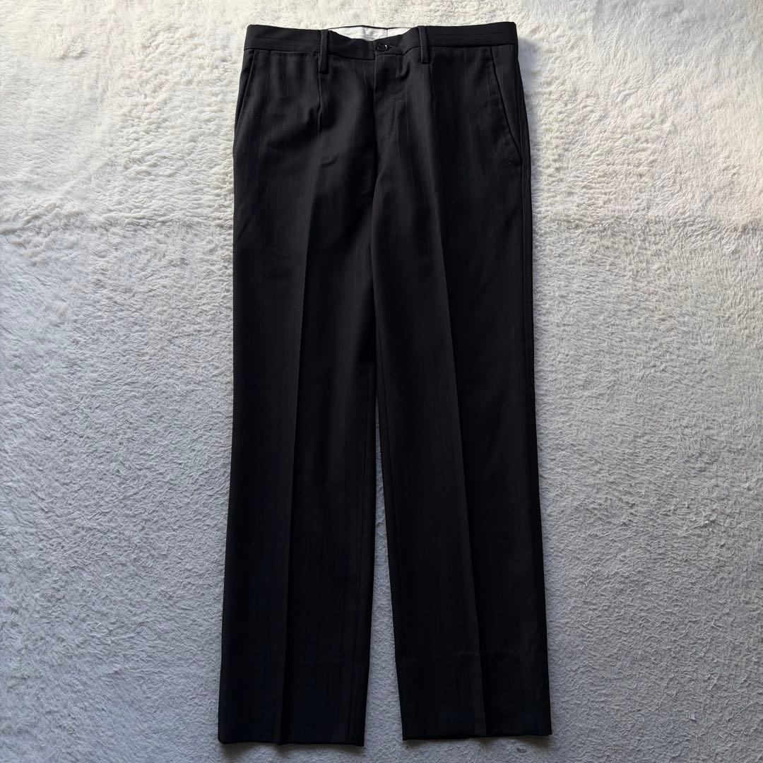 【美品】ドルチェ&ガッバーナ スーツ タキシード 1B ストライプ ブラック M