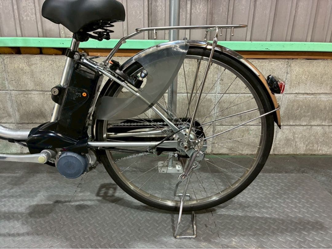 №8476 電動自転車　パナソニック　ビビDX 26インチ シルバー