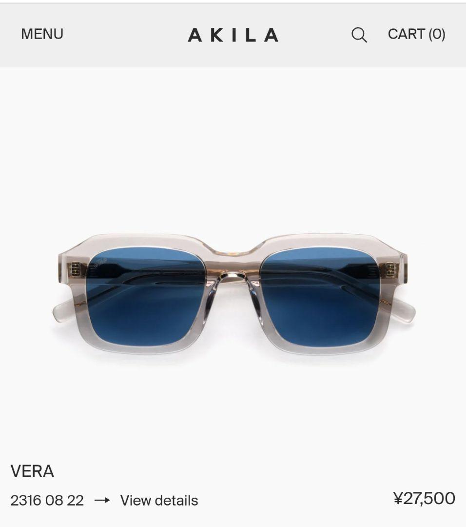 限定値下　サングラス akila VERA