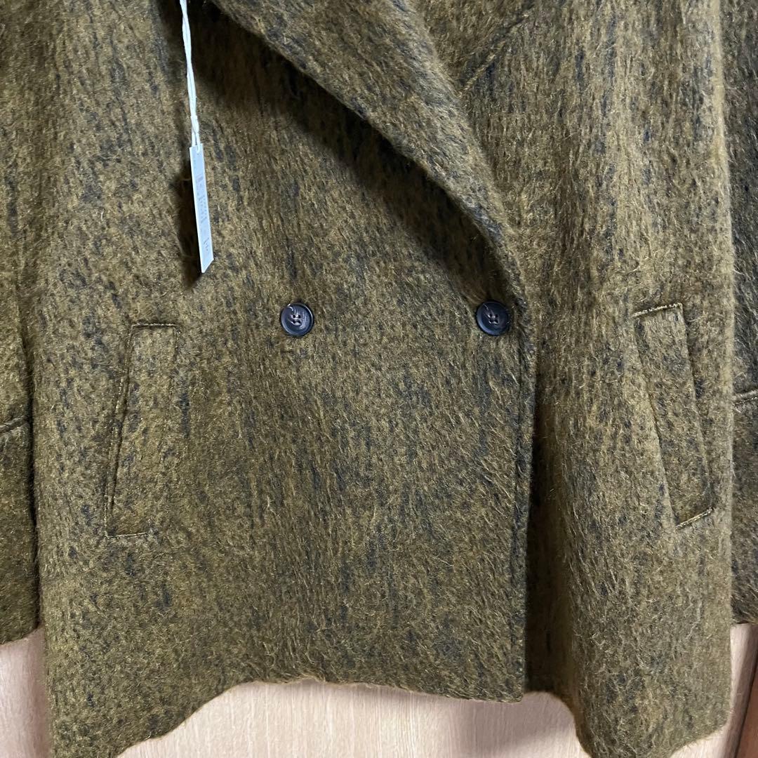 【FREE SIZE】hellam シャギーミドルコート