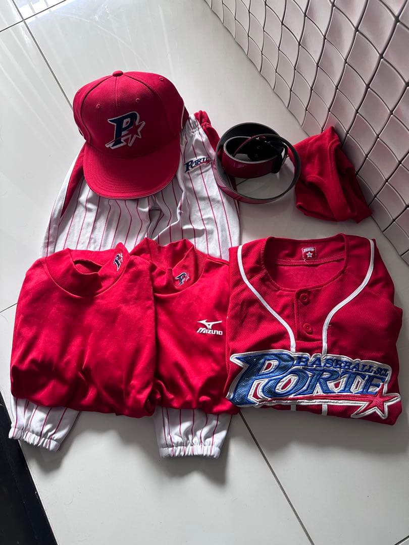 美品ポルテユニフォーム　9点セット　MIZUNO