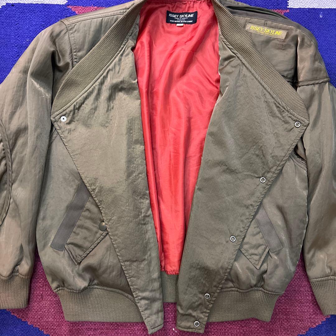 ジャケット・アウター 83SS ISSEY MIYAKE SKYLINE MA-1 archive