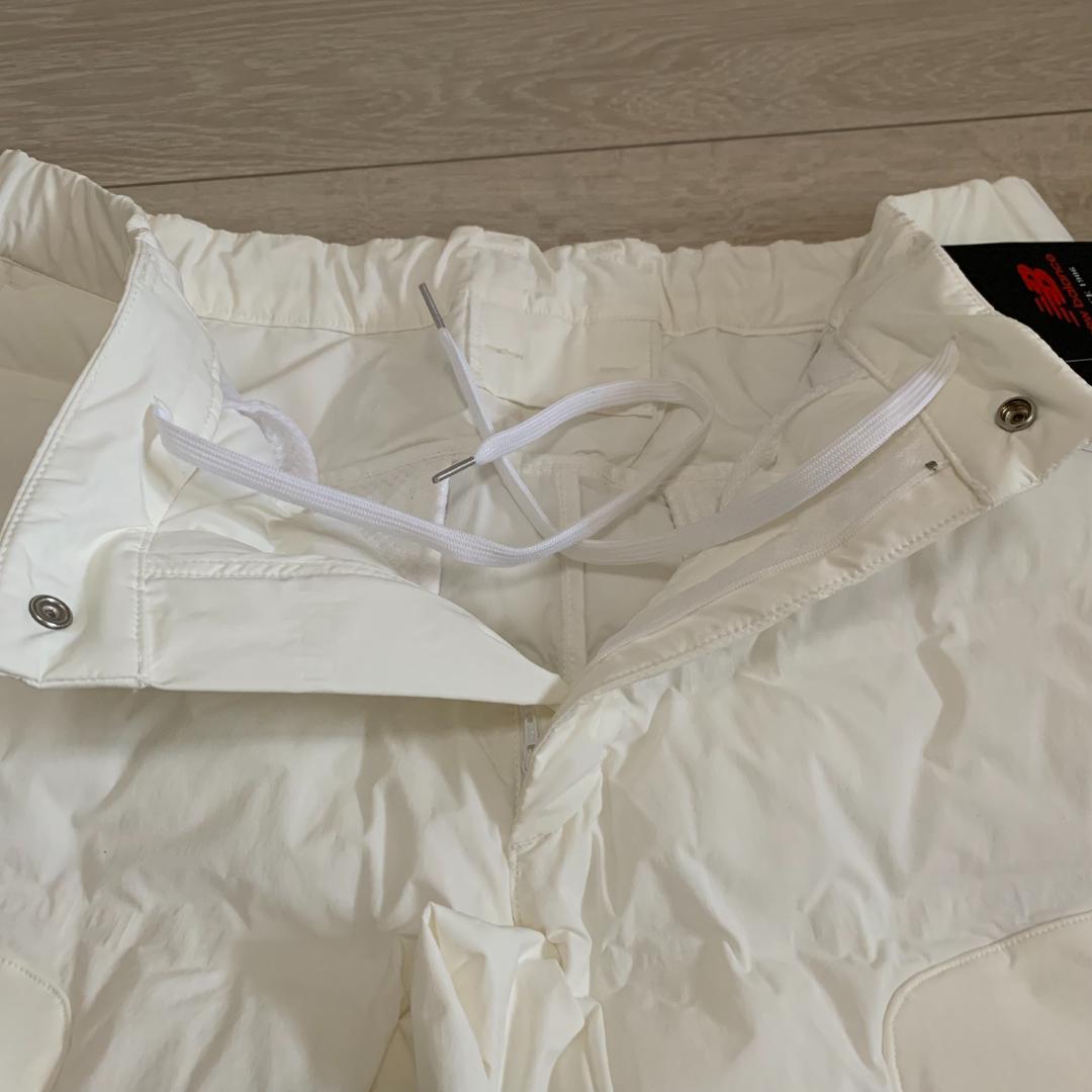 新品未使用 サイズ６ XL ニューバランス メンズ 防寒パンツ ホワイト系
