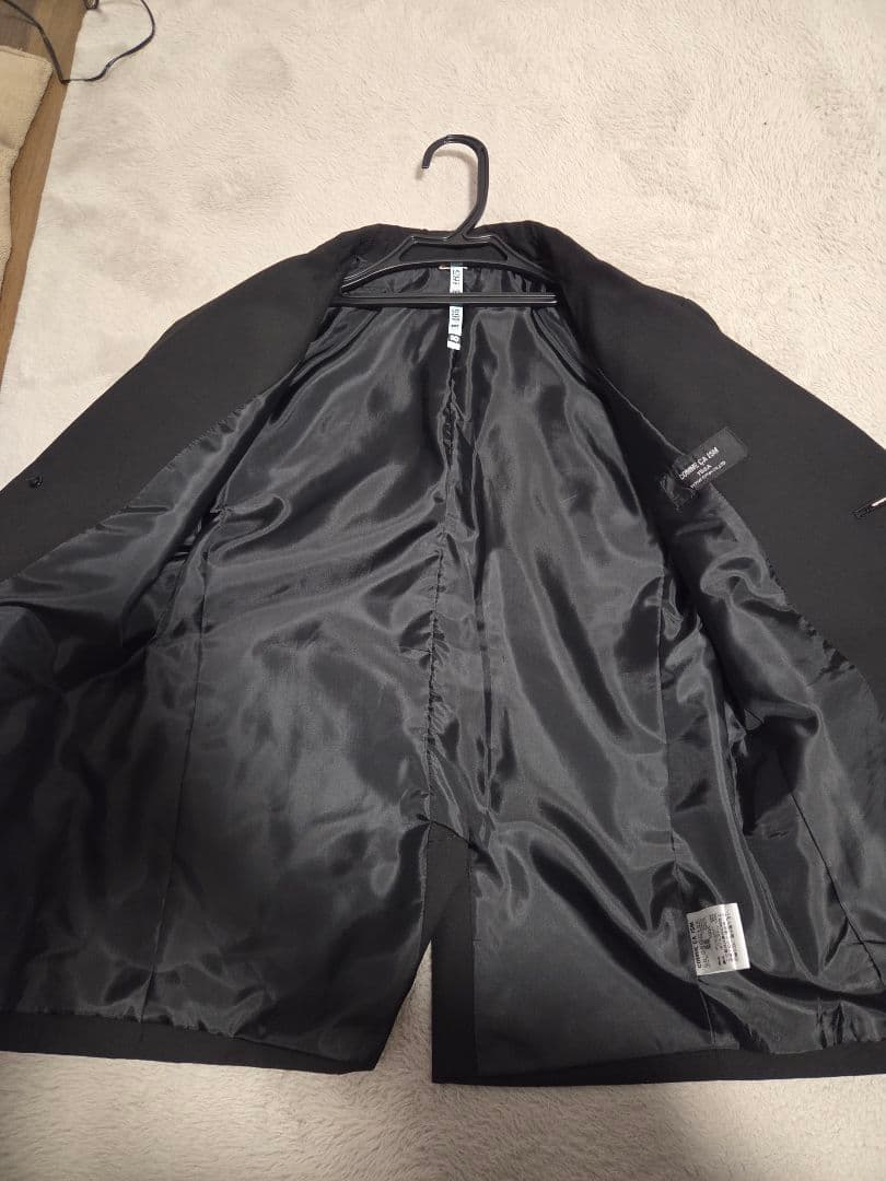 【美品】COMME CA ISM キッズスーツ 4点セット　150cm　黒