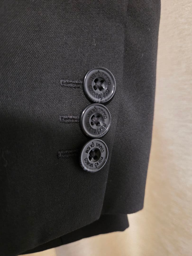 【美品】COMME CA ISM キッズスーツ 4点セット　150cm　黒