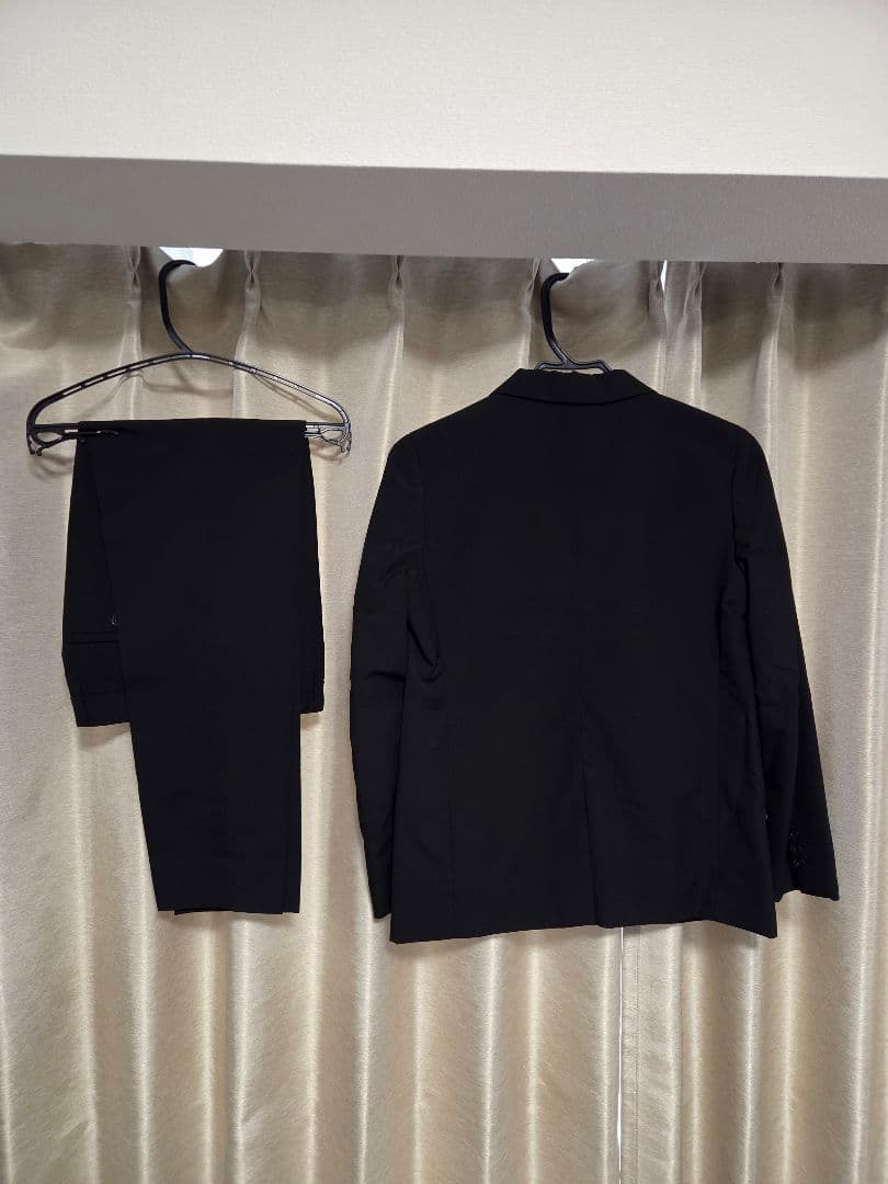 【美品】COMME CA ISM キッズスーツ 4点セット　150cm　黒