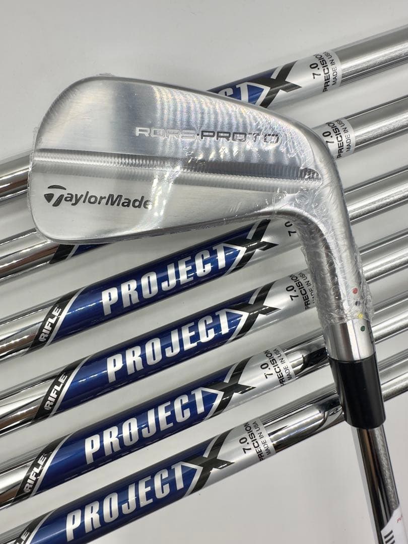 【新品】テーラーメイド｜RORSPROTOアイアンセット4番〜PプロジェクトX