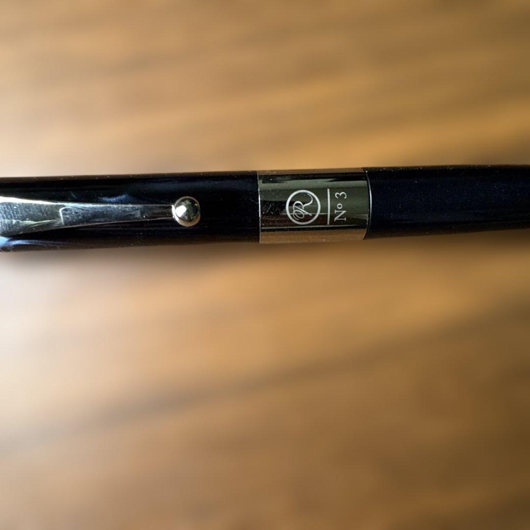 ロメオ 伊東屋 ROMEO Ｎｏ．３ボールペン 太軸 イタリアン ブルーＲ144