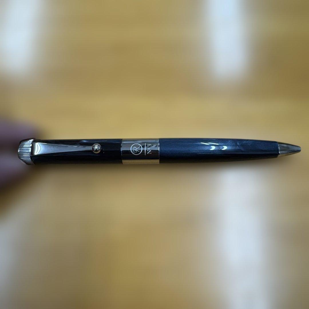 ロメオ 伊東屋 ROMEO Ｎｏ．３ボールペン 太軸 イタリアン ブルーＲ144