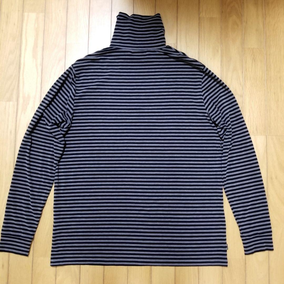 ラフアンドスウェルハイネックシャツRSM-24225HORIZON TURTLE