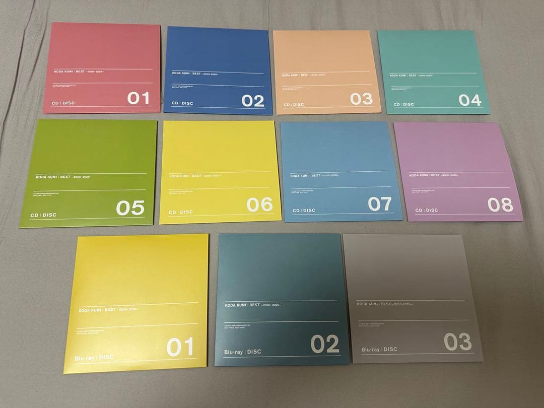 倖田來未 BEST 2000-2020 限定盤 CD Blu-ray