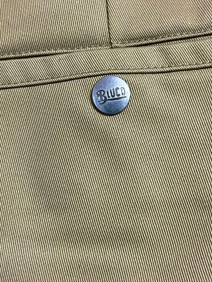 BLUCO ブルコ　OL-004 スタンダードワークパンツ　カーキ　Mサイズ