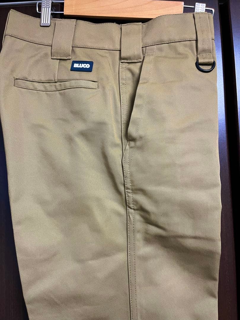 BLUCO ブルコ　OL-004 スタンダードワークパンツ　カーキ　Mサイズ