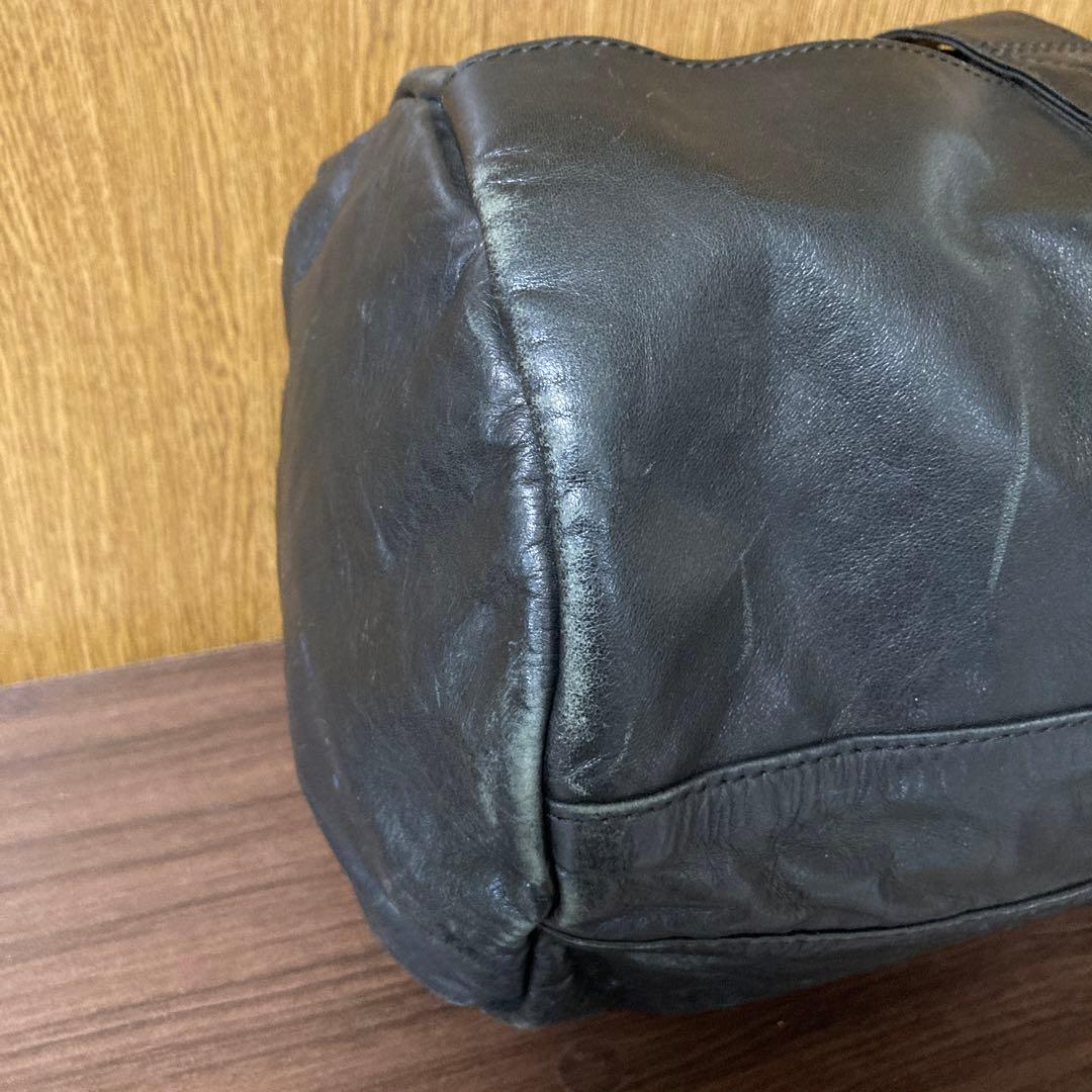 【フルレザー】PORTER 吉田カバン ドラム型ボストンバッグ ポーター