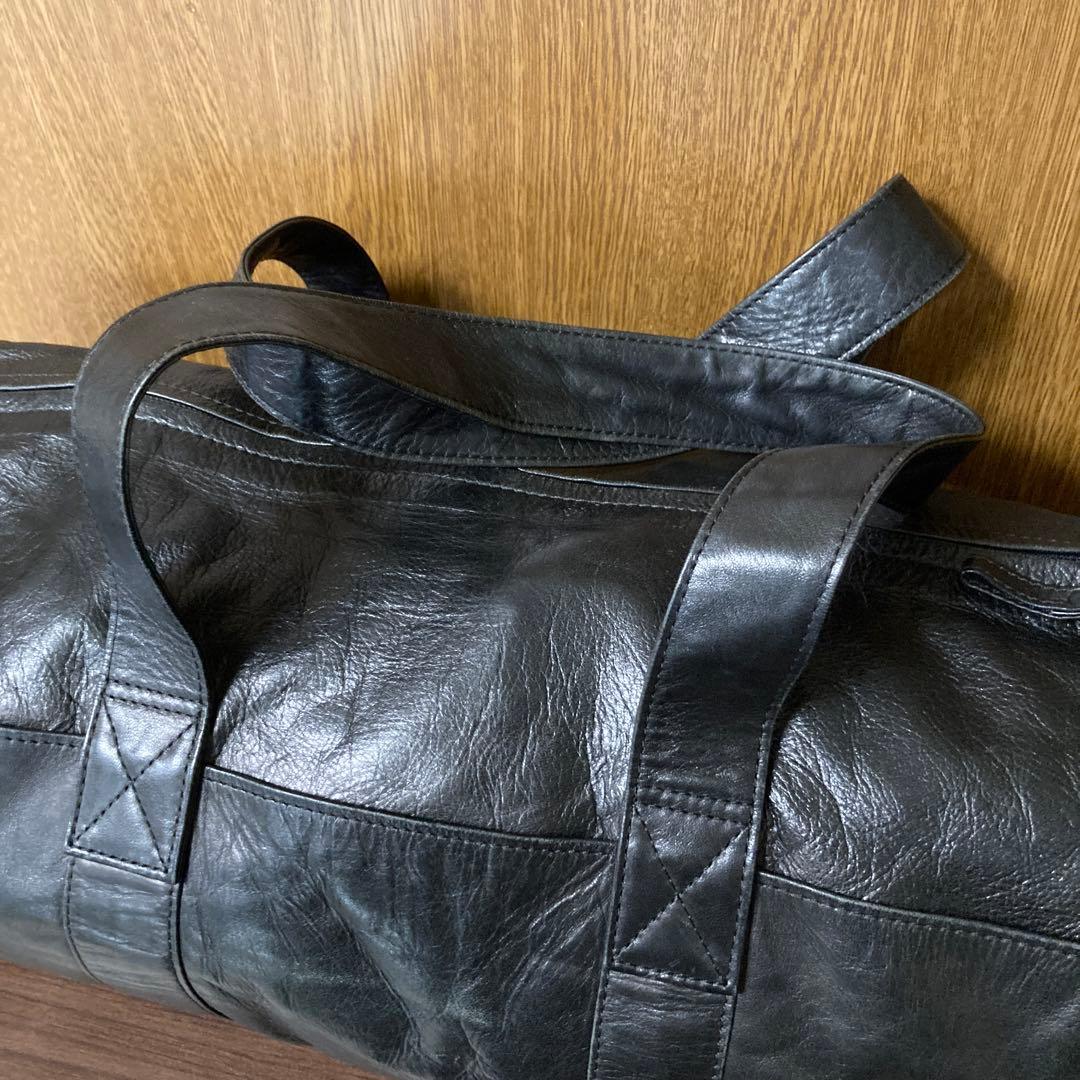 【フルレザー】PORTER 吉田カバン ドラム型ボストンバッグ ポーター