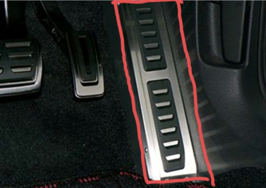 パーツ VW Right Side 4D-FootPlate Golf7/7.5