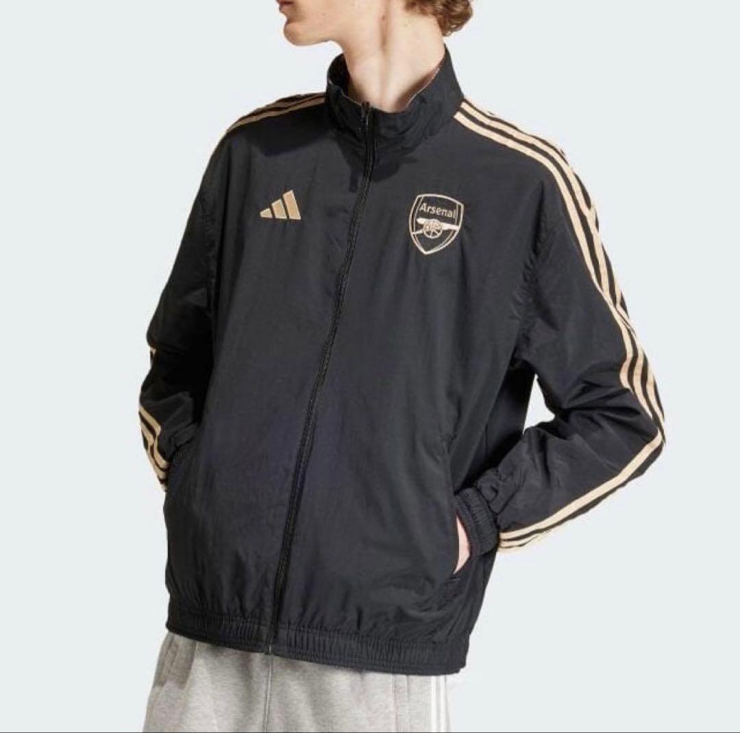 や*ま様 サッカー アーセナル イアン・ライト ナイロン ジャケット リバーシブ