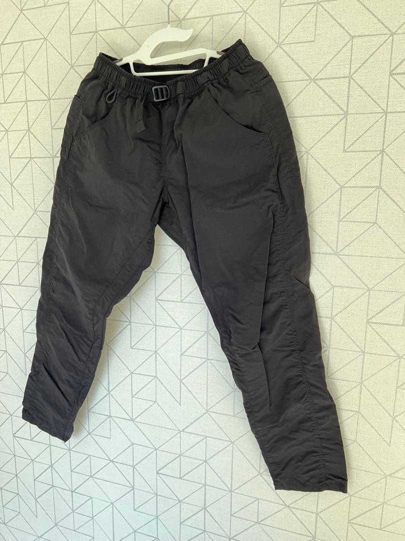 山と道　5-Pocket pants Black サイズM おまけ付き