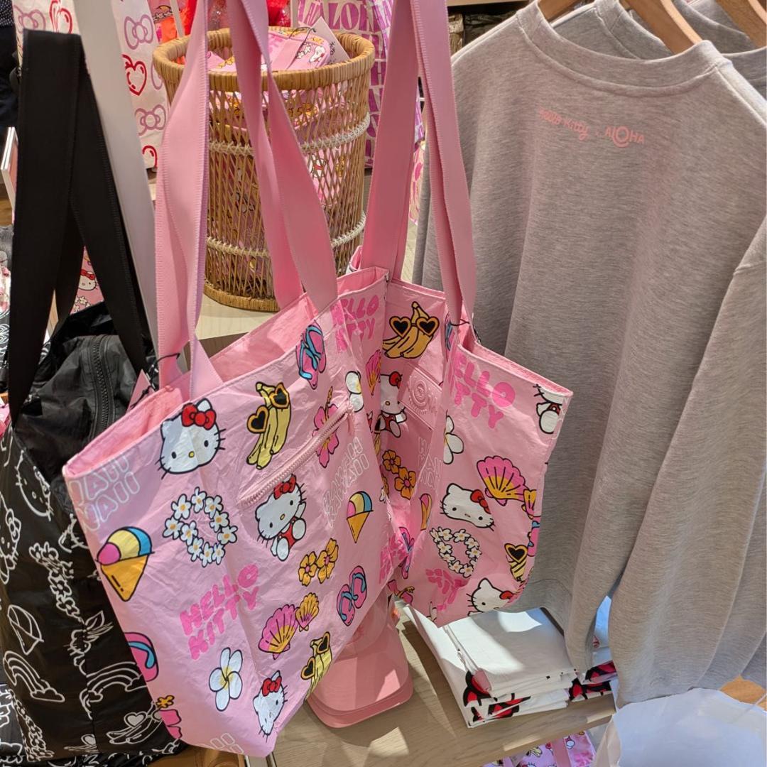 M*E様 アロハコレクション ハローキティ トートバッグ ピンク ラスト1個