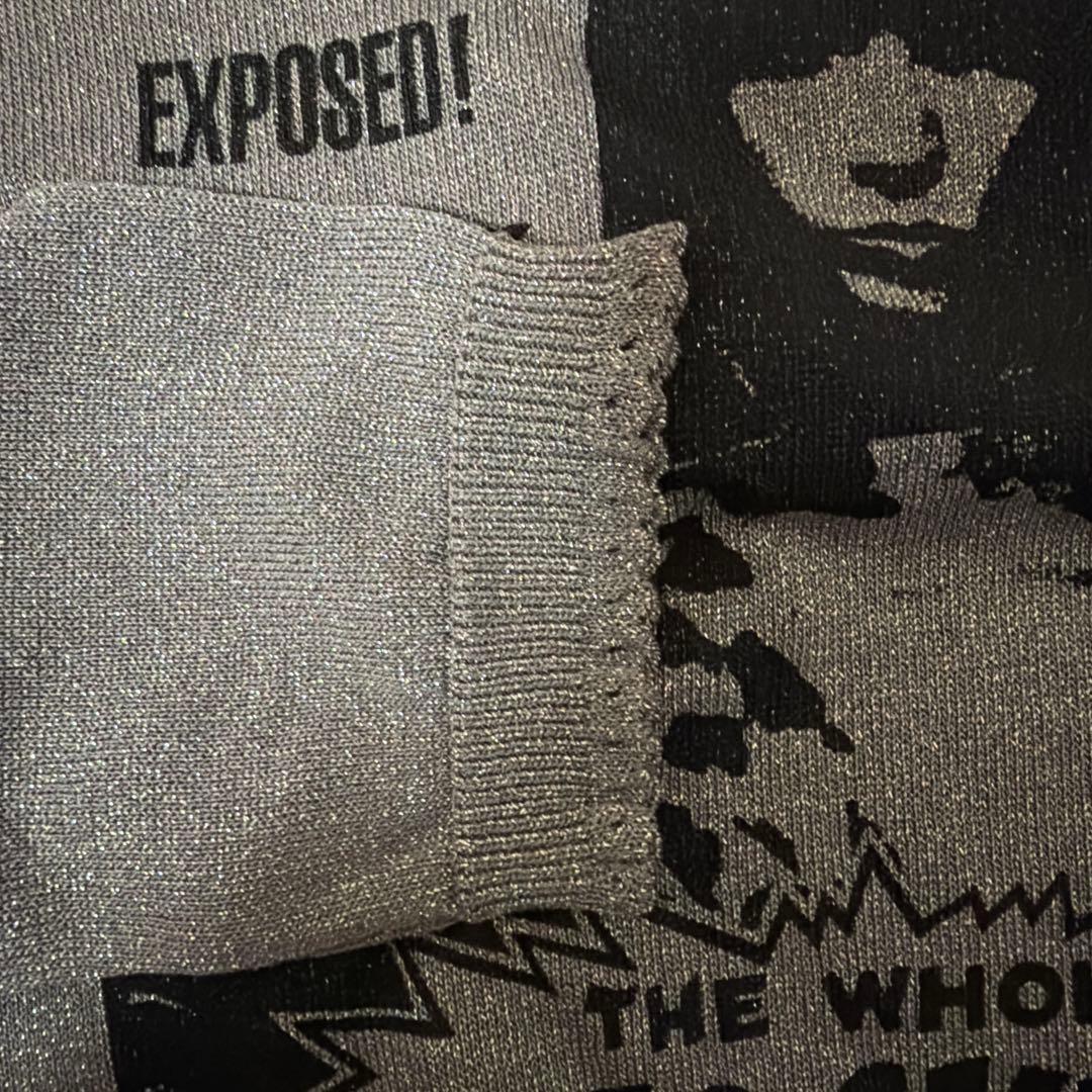 【希少プリント】ヒステリックグラマー ラメニット長袖