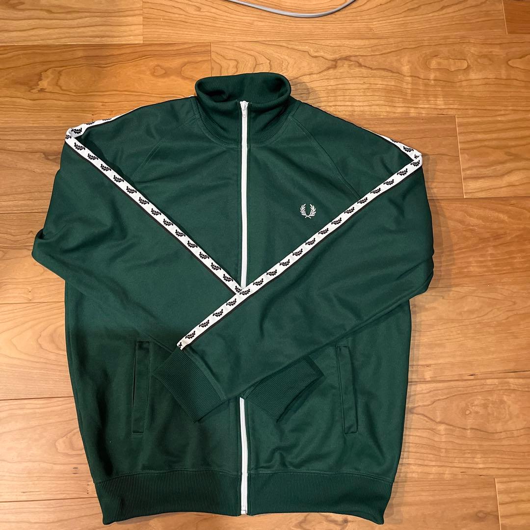 フレッドペリー トラックジャケット ポルトガル製 グリーン L
