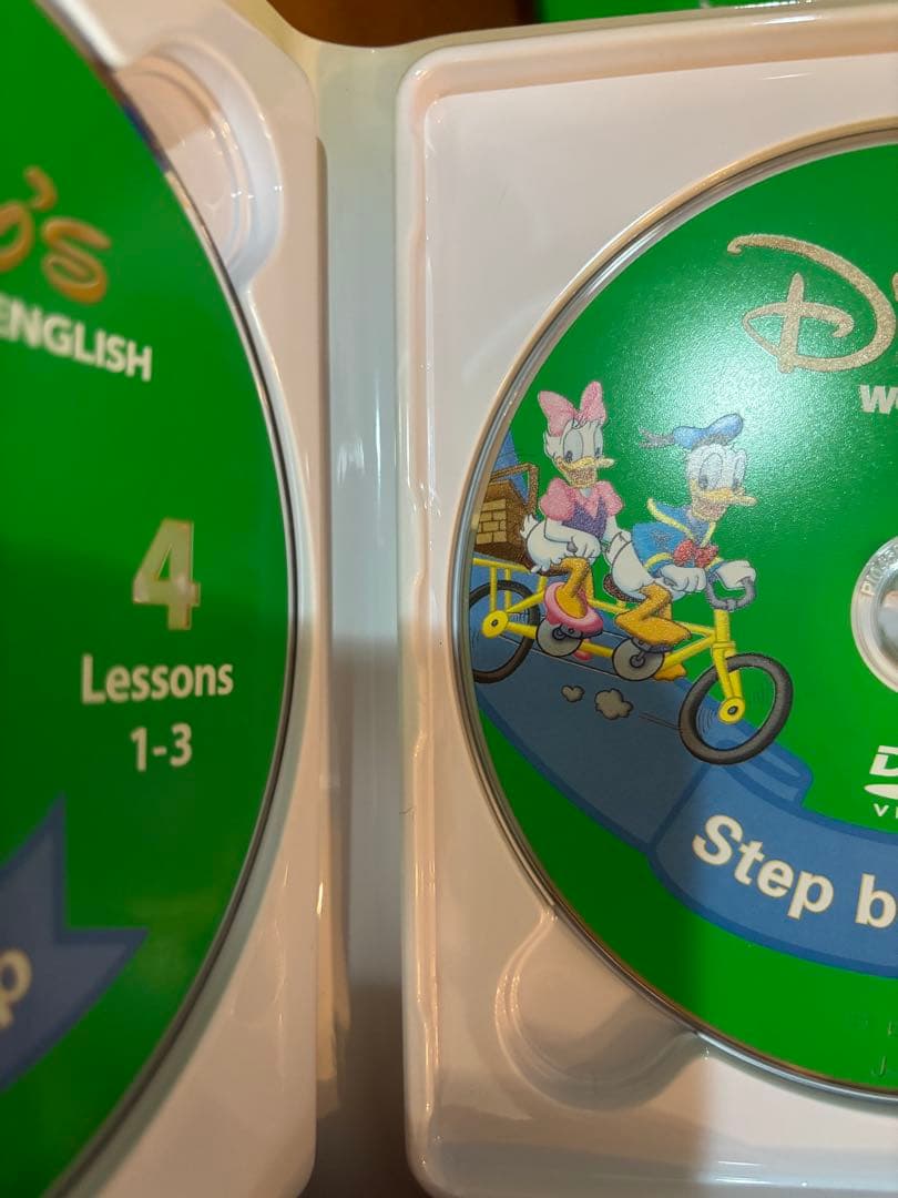 DWE Step by Step DVD 1〜12 旧版 2枚組揃い 再生確認済