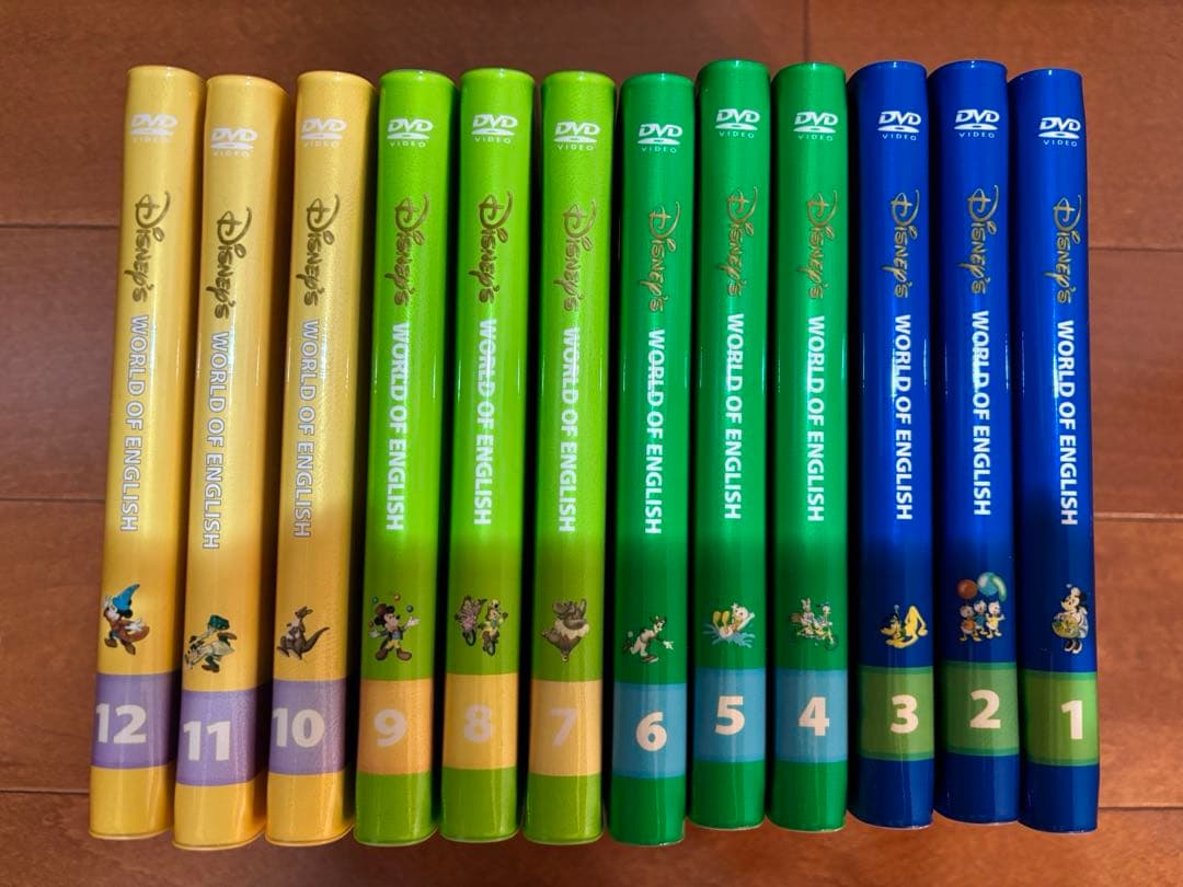 DWE Step by Step DVD 1〜12 旧版 2枚組揃い 再生確認済