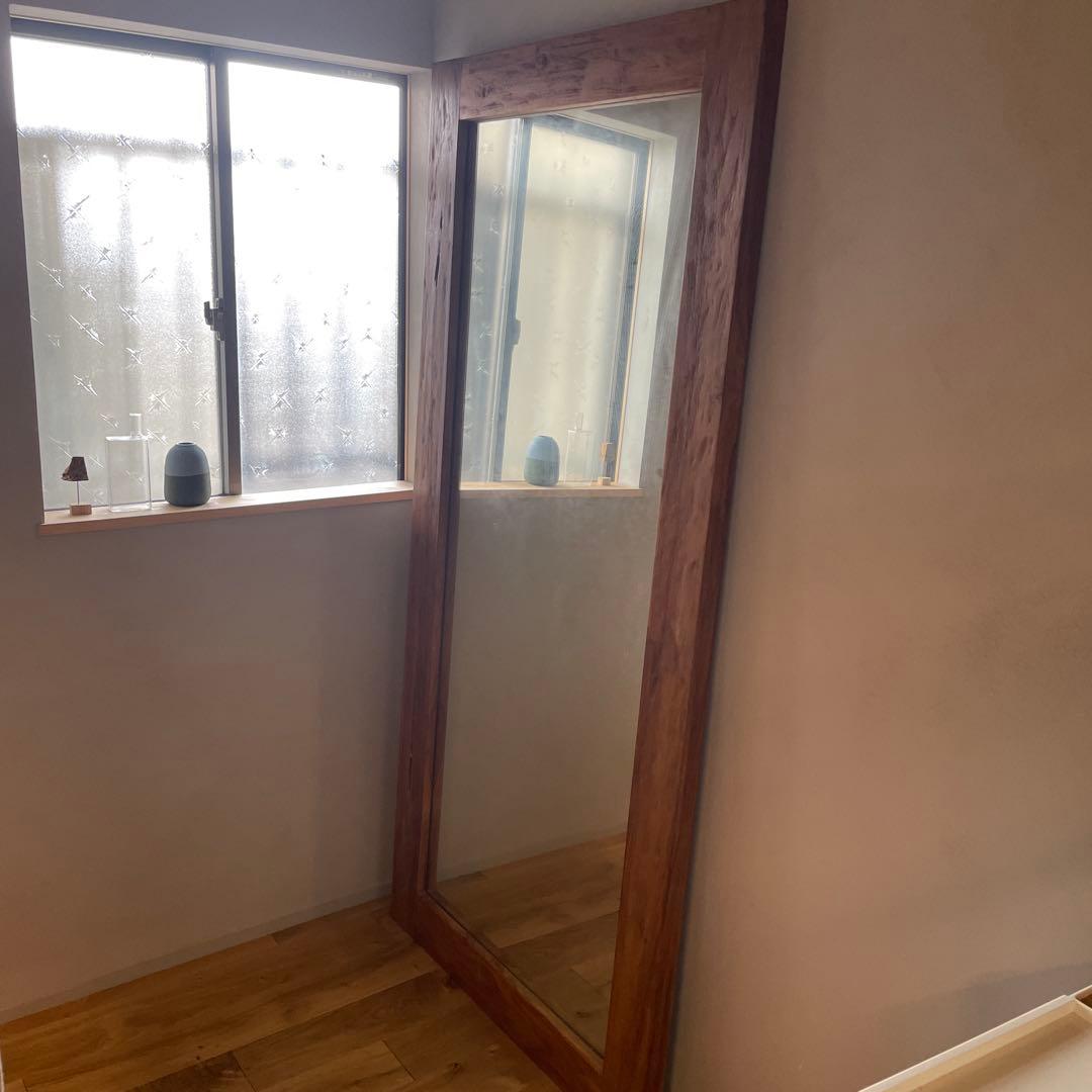 a.depeche（アデペシュ）old teak mirror