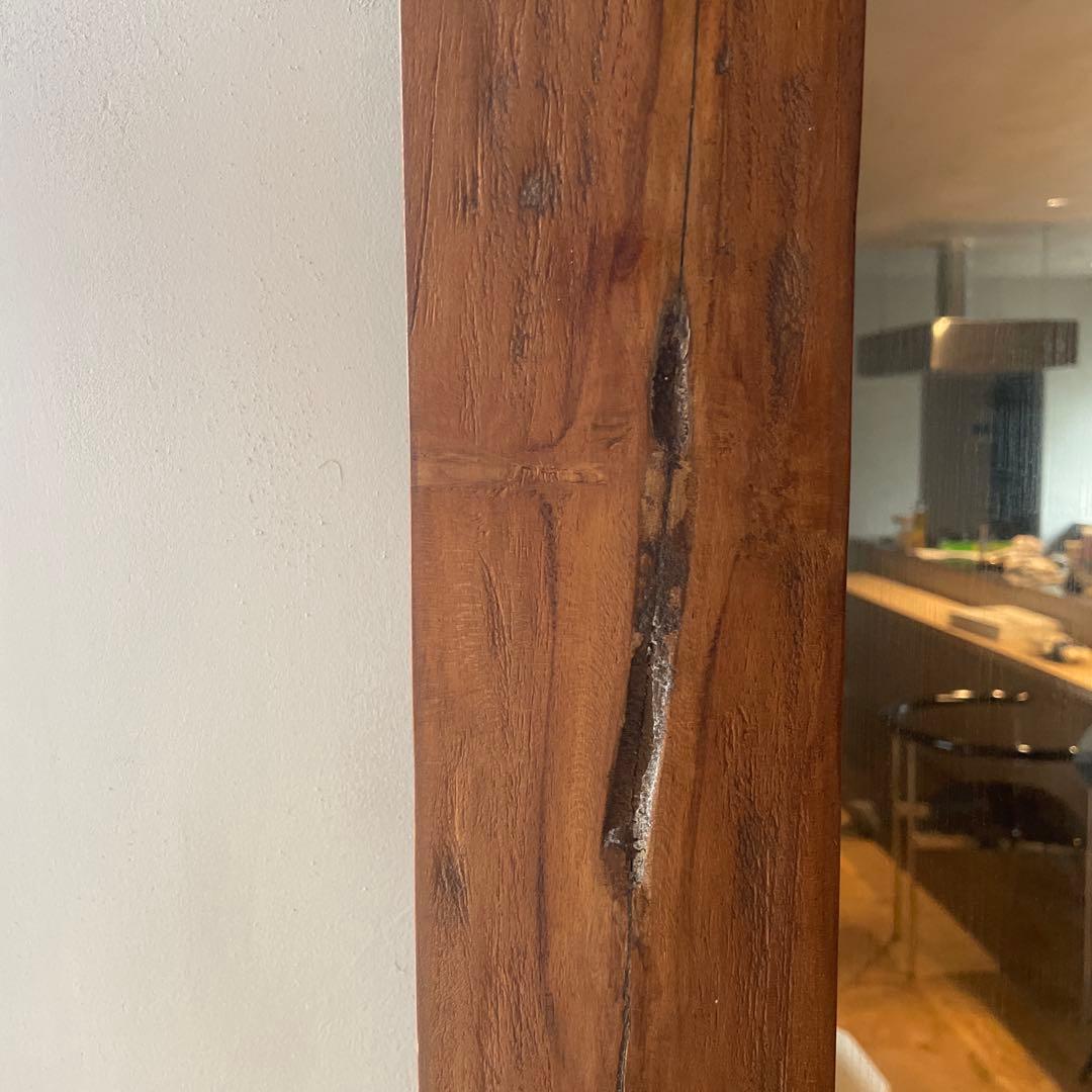 a.depeche（アデペシュ）old teak mirror