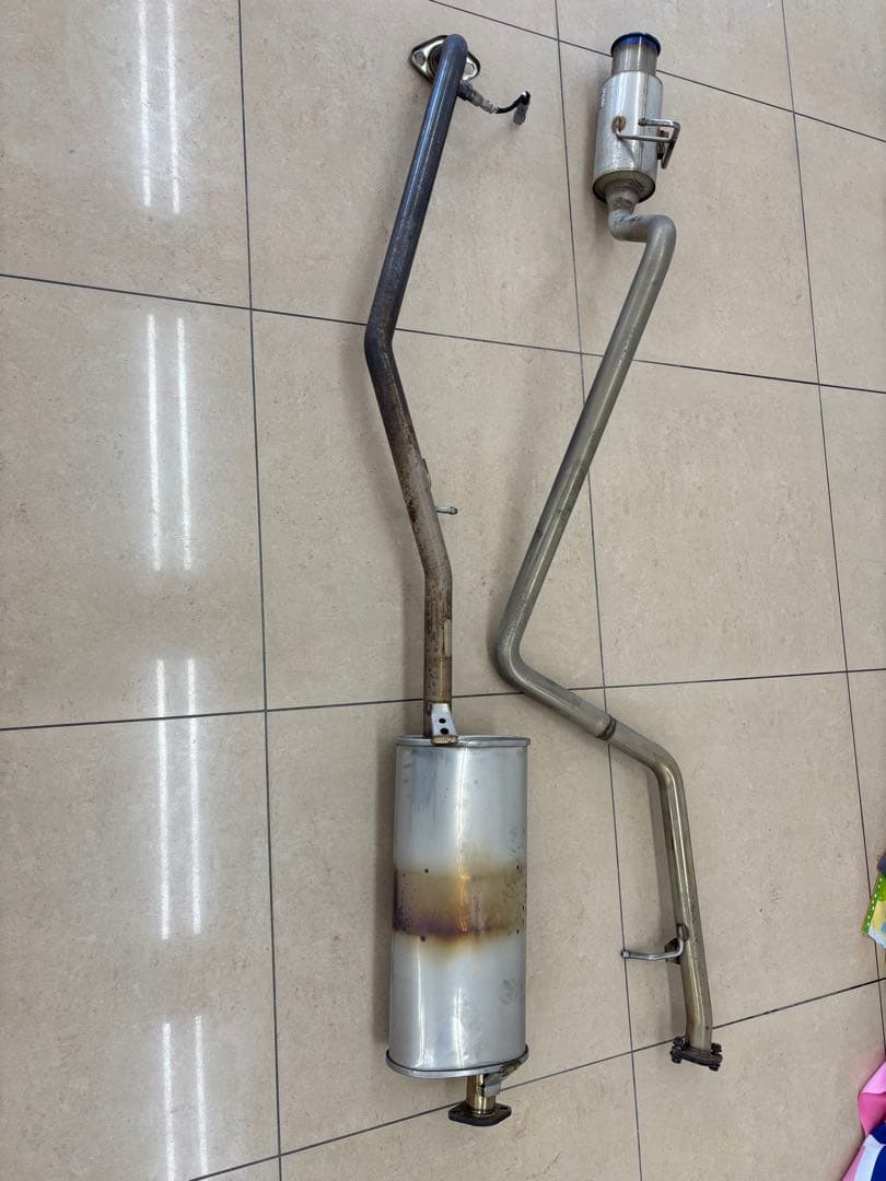 GTbox 06&S ステンレス製マフラー　ルーミータンク