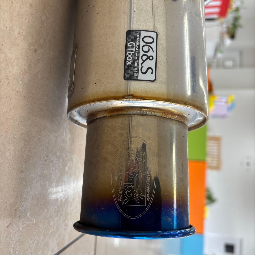 GTbox 06&S ステンレス製マフラー　ルーミータンク