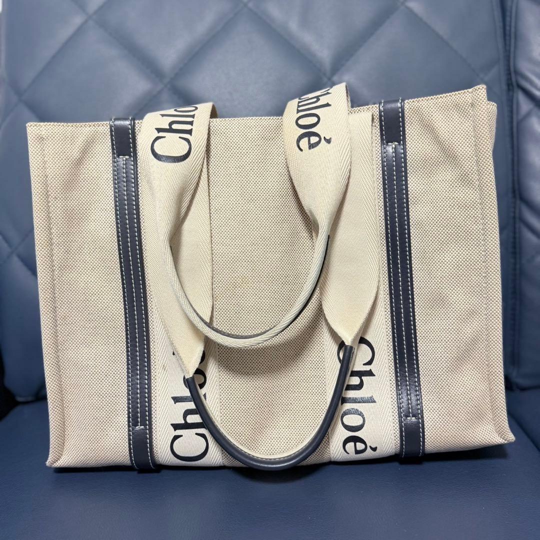 トートバッグ　クロエ　ウッディ　ミディアム