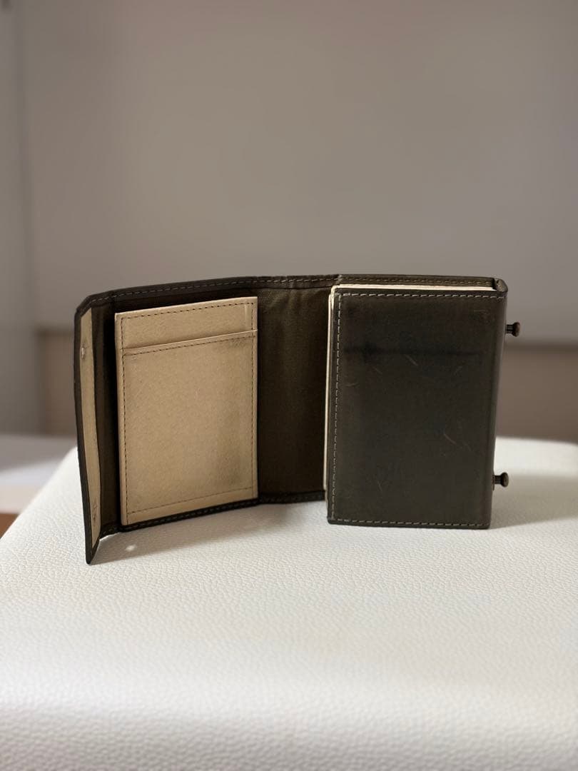 【使用半年】m+ エムピウ ミッレフォッリエⅡ P30 グリージョ 正規品