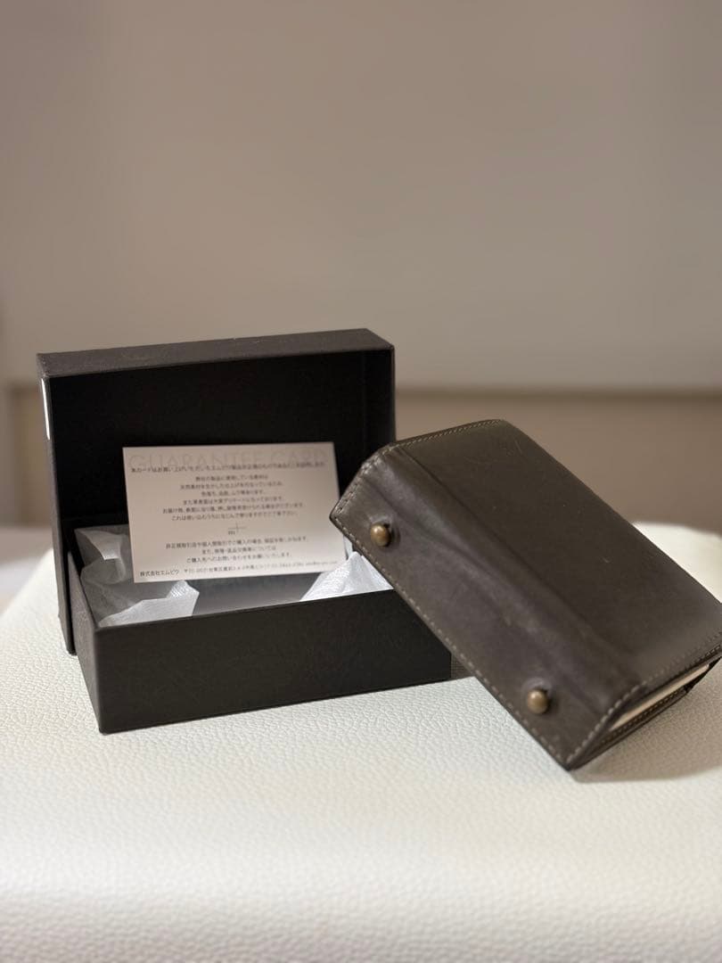 【使用半年】m+ エムピウ ミッレフォッリエⅡ P30 グリージョ 正規品