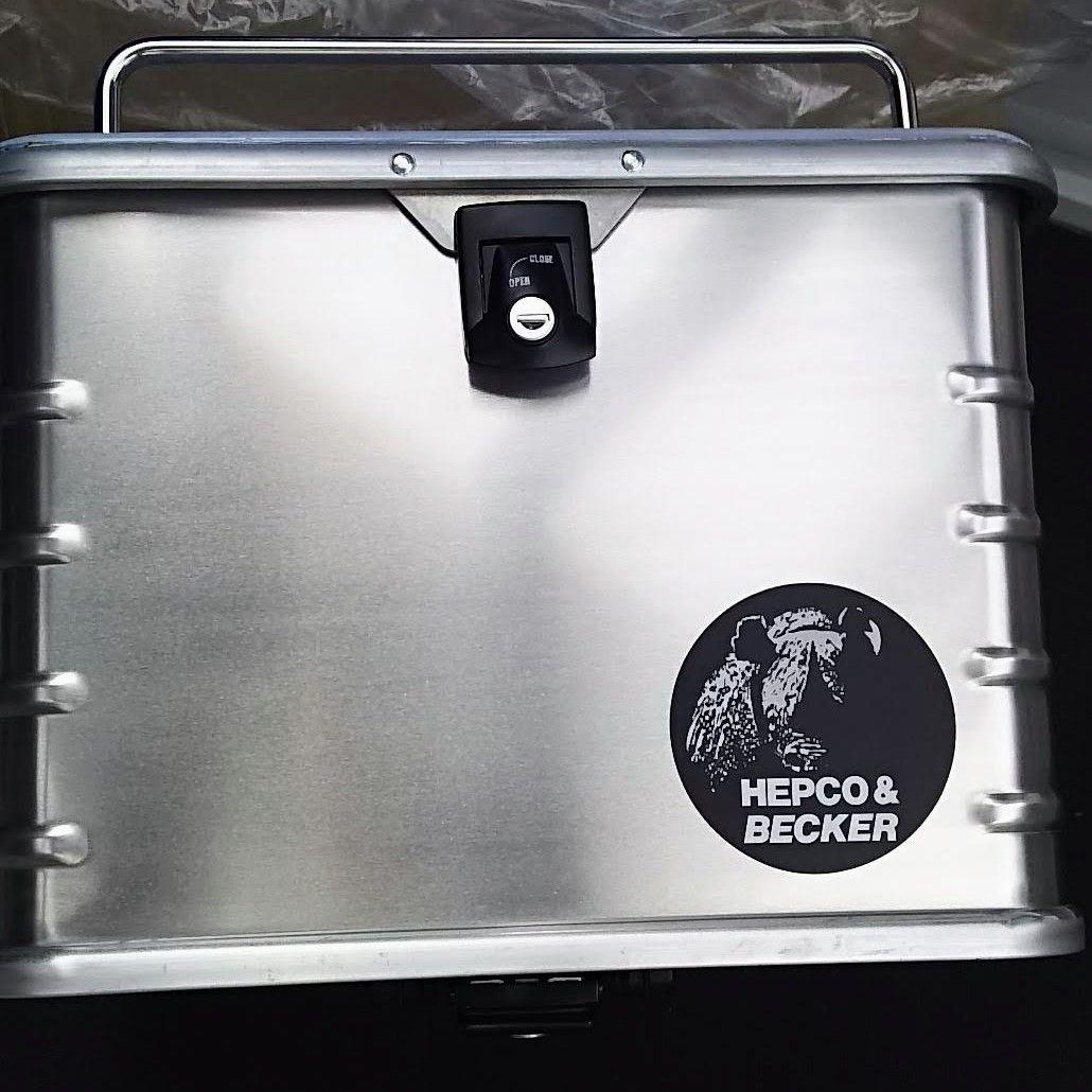 新品トップケース　ヘプコ＆ベッカー　アルミ　バイク用