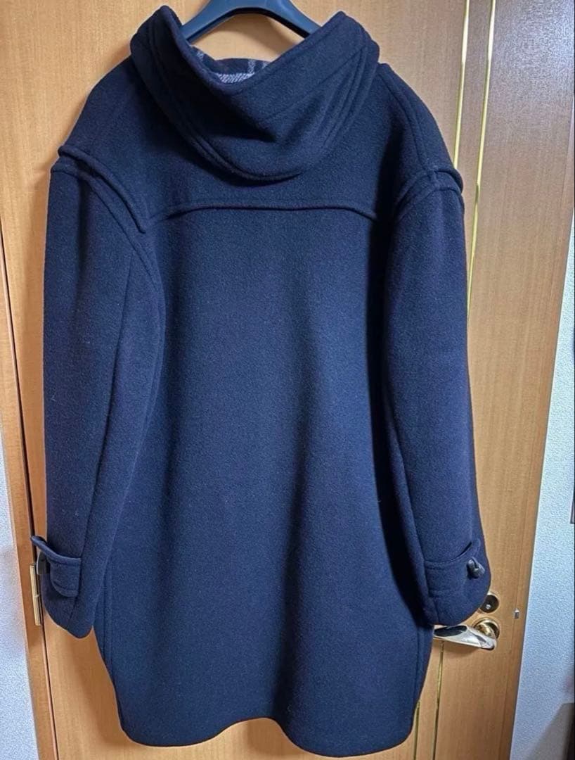 Burberrys ネイビー ウールダッフルコート 英国製