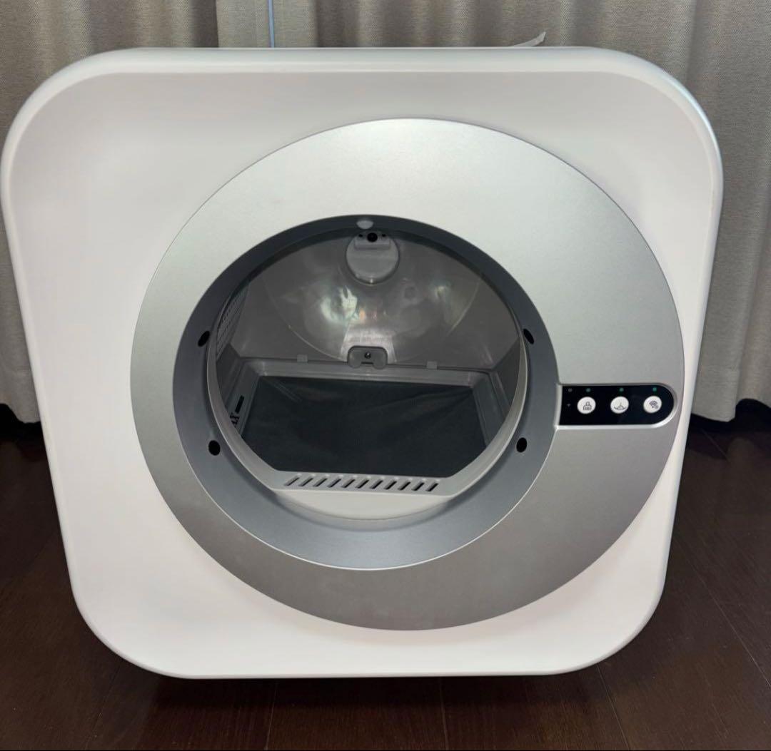 猫トイレ 自動 カメラ付き 65L多頭飼い対応 消臭 搭載 スマホ管理 自動清掃