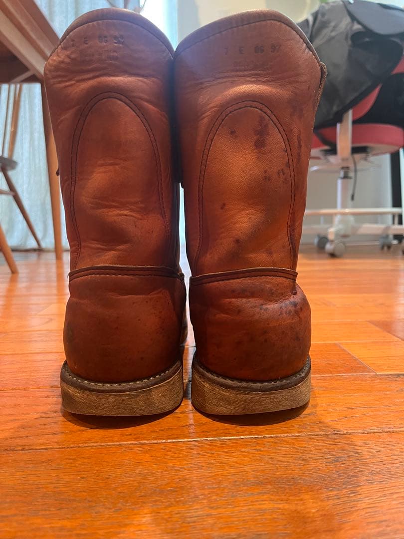 RED WING ペコスブーツ　97年　緑犬タグ